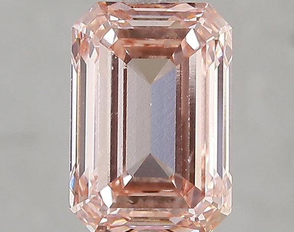 2.03ct Fancy Intense Pink Emerald Cut Lab Diamond, VS1, IGI Certified