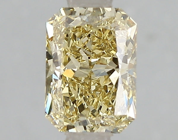 1.09ct Fancy Intense Yellow Radiant Lab Diamond, VVS2, IGI Certified