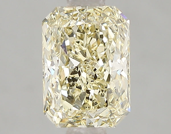 1.51ct Fancy Light Yellow Radiant Lab Diamond, SI1, IGI Certified