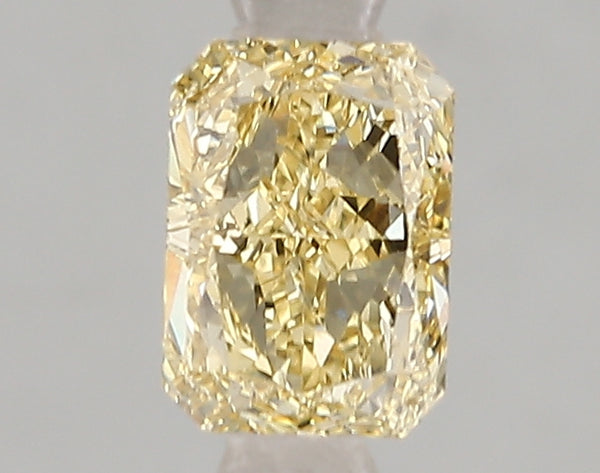 1.1ct Fancy Intense Yellow Radiant Lab Diamond, VS1, IGI Certified