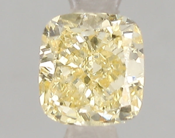 1.02ct Fancy Intense Yellow Cushion Lab Diamond, VS1, IGI Certified