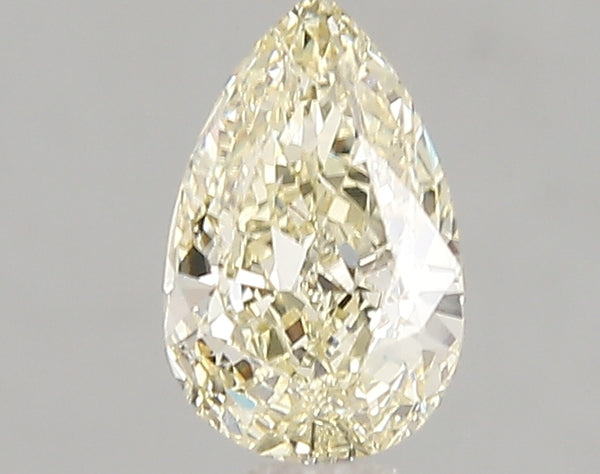 1.01ct Fancy Yellow Pear Lab Diamond, VVS2, IGI Certified