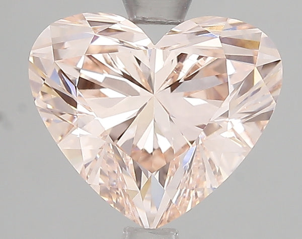3.05ct Fancy Intense Pink Heart Lab Diamond, VVS2, IGI Certified