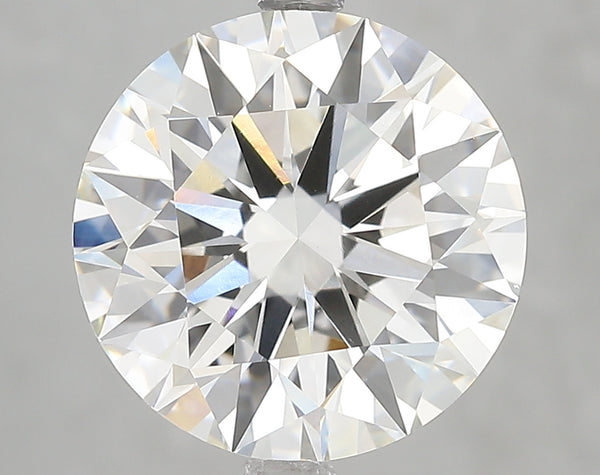 5.58ct Ideal Cut Round Brilliant Lab Diamond, H Color, VVS2, IGI Certified