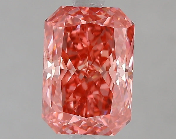2.03ct Fancy Vivid Pink Radiant Lab Diamond, VS1, IGI Certified