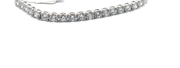 The Camille Round Diamond Tennis Bracelet