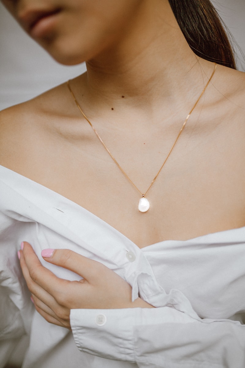 Diamond Halo Pendant Necklace - Atelier Diamante