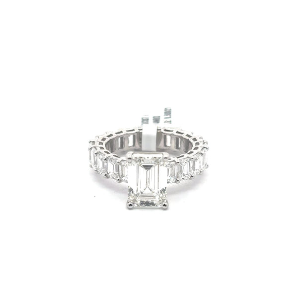 The Marguerite Emerald-Cut Solitaire Ring