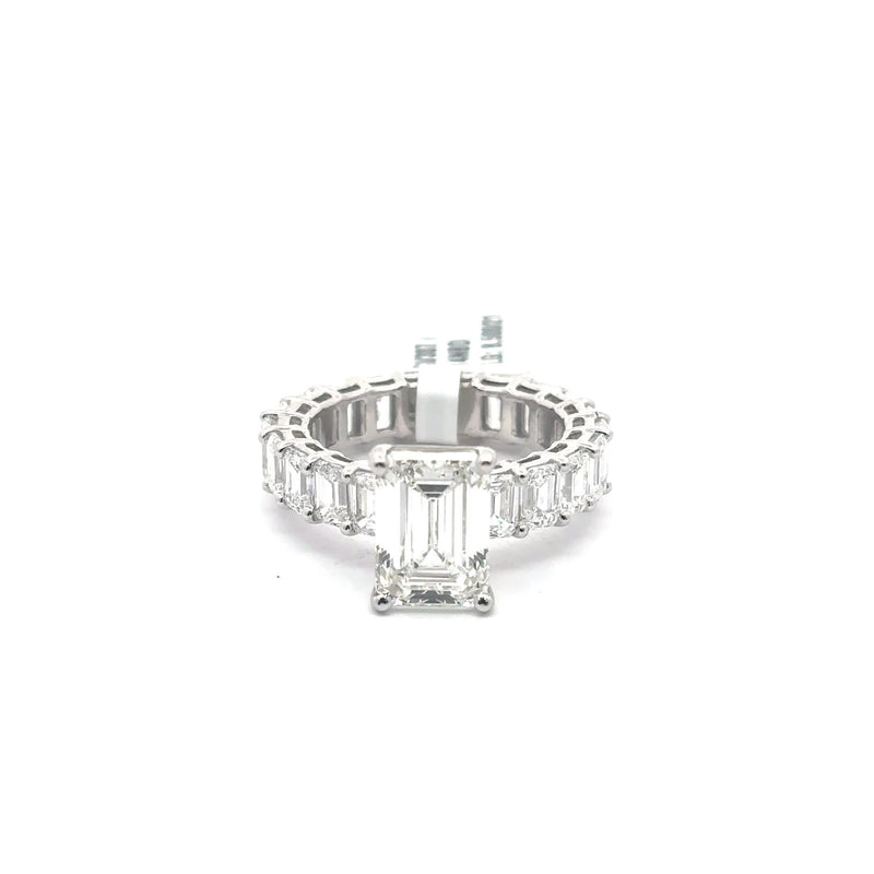 The Marguerite Emerald-Cut Solitaire Ring