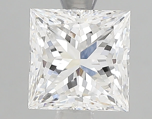 1.45ct Princess Lab Diamond, E Color, VS1, IGI Certified