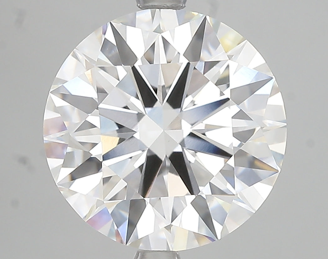 3.01ct Ideal Cut Round Brilliant Lab Diamond, E Color, VS1, IGI Certified