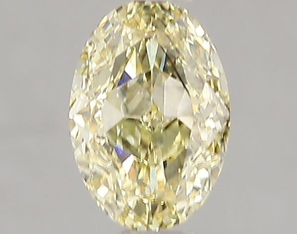 1.05ct Fancy Intense Yellow Oval Lab Diamond, SI1, IGI Certified