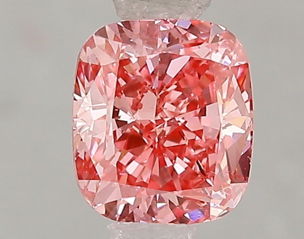 1.01ct Fancy Vivid Pink Cushion Lab Diamond, VS2, IGI Certified