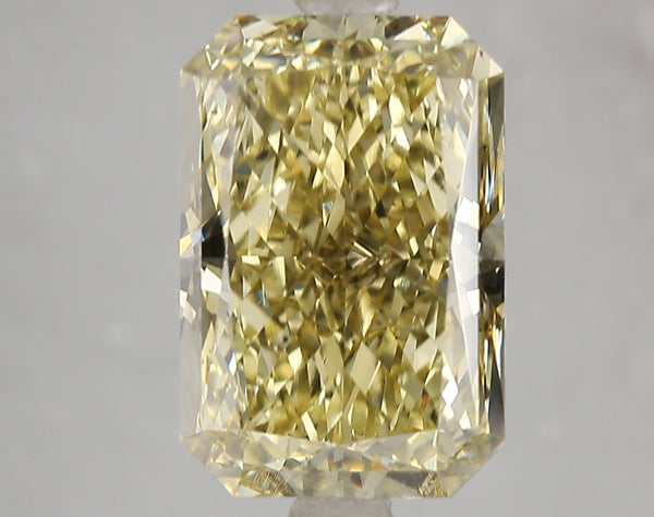 5.02ct Fancy Intense Yellow Radiant Lab Diamond, VS2, IGI Certified
