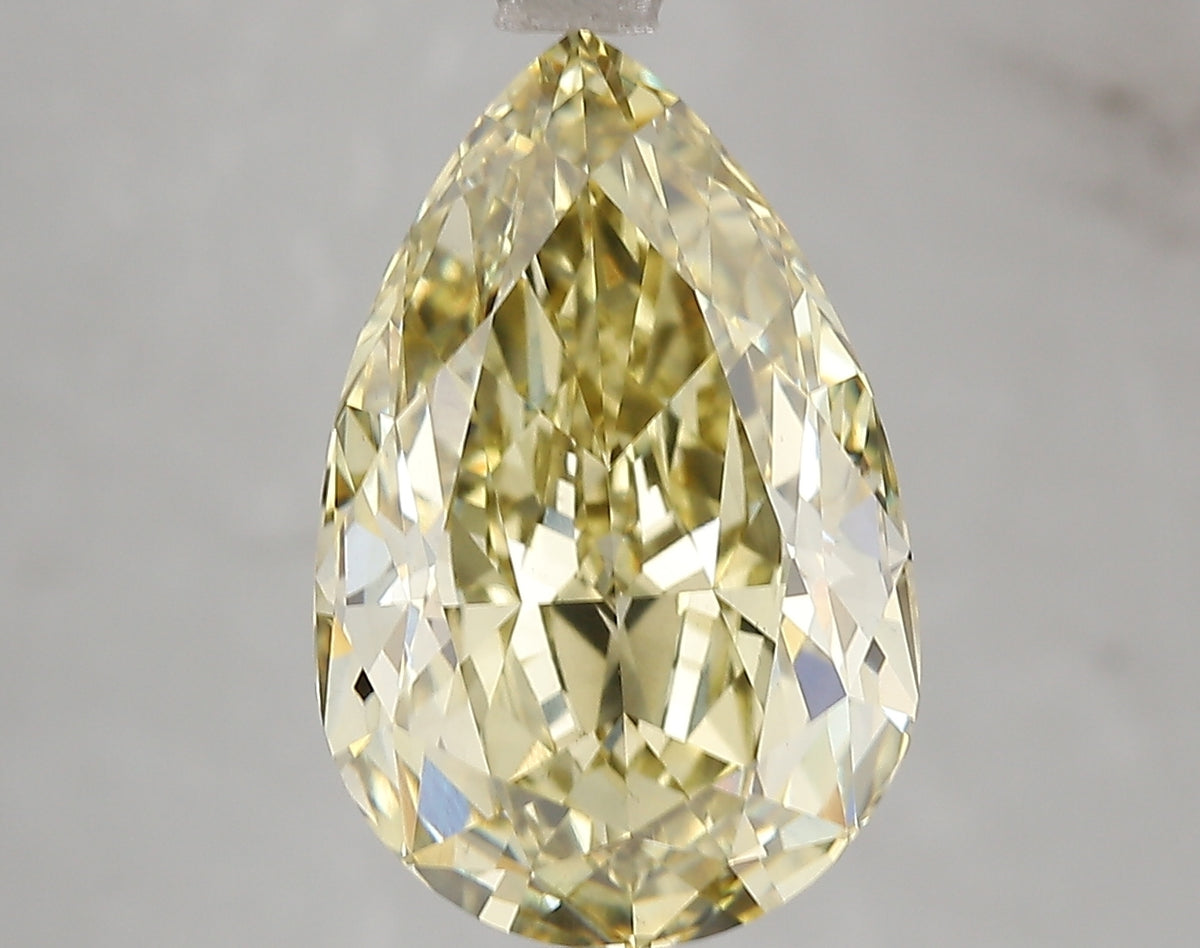 7.14ct Lab Diamond BS1-55 — FANCY INTENSE YELLOW/VS2 | IGI Certified
