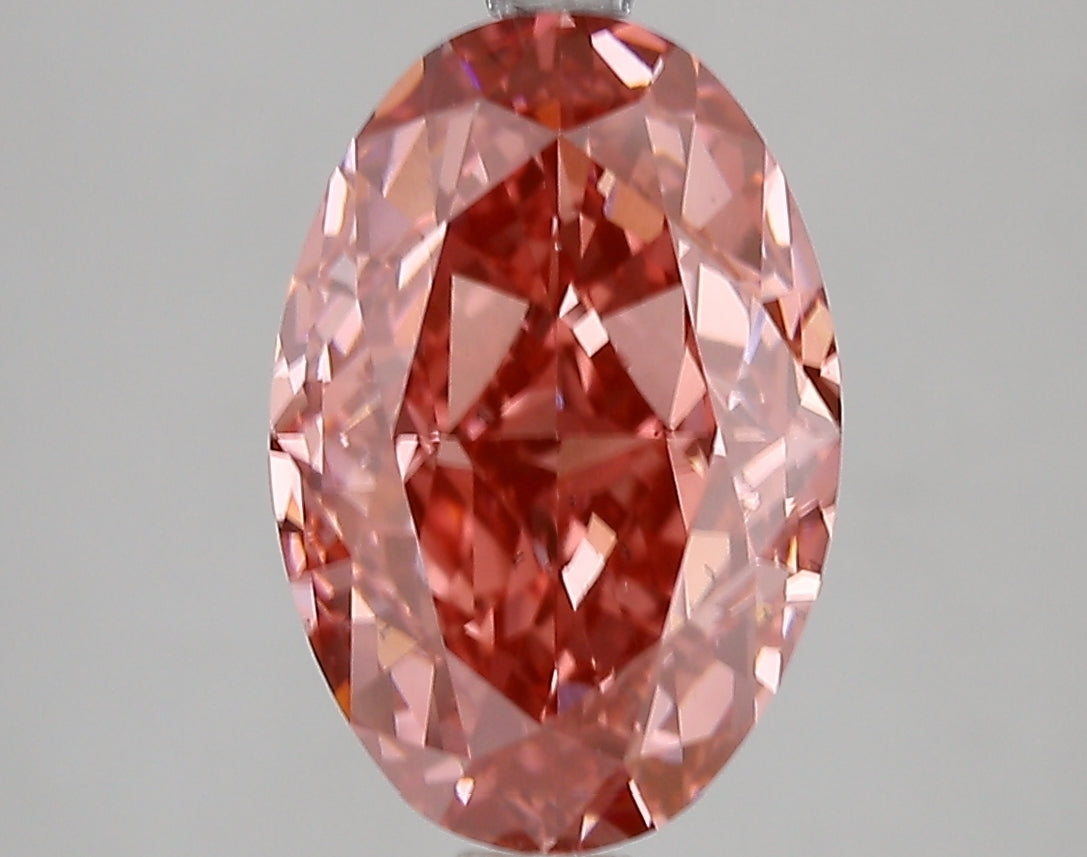 4.6ct Lab Diamond BS1-70 — FANCY VIVID PINK/SI1 | IGI Certified