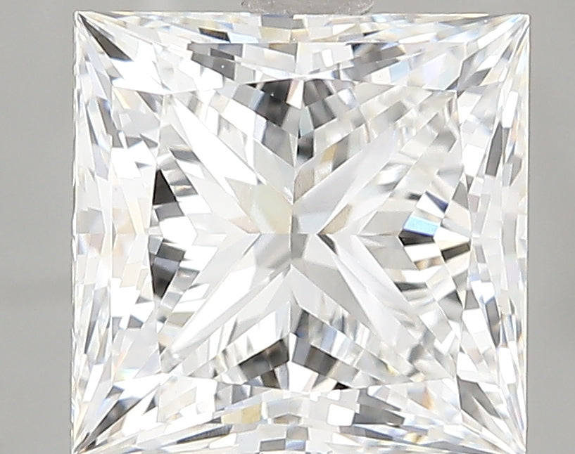4.73ct Princess Lab Diamond, F Color, VS1, IGI Certified