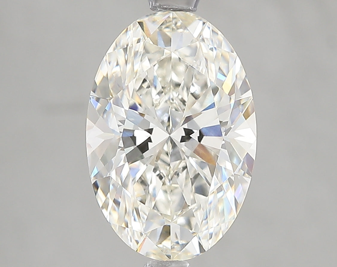 3.02ct Oval Lab Diamond, H Color, VVS2, IGI Certified