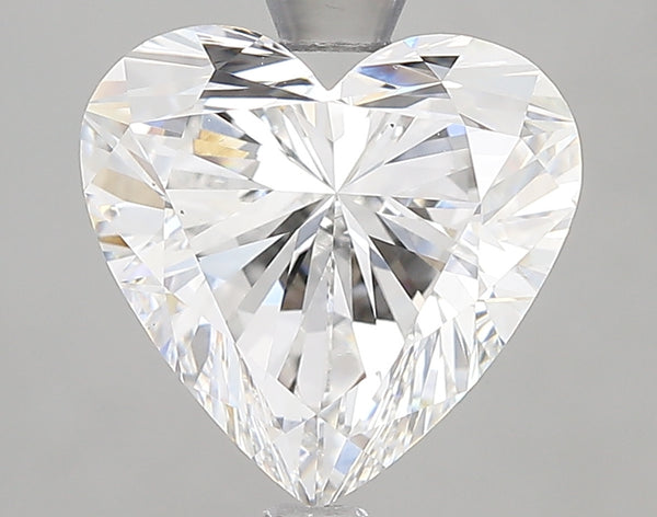 3.44ct Heart Lab Diamond, D Color, VS1, IGI Certified