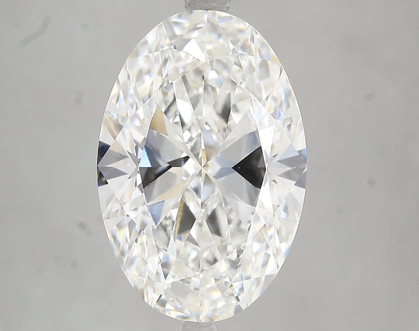 7.01ct Oval Lab Diamond, F Color, VVS2, IGI Certified