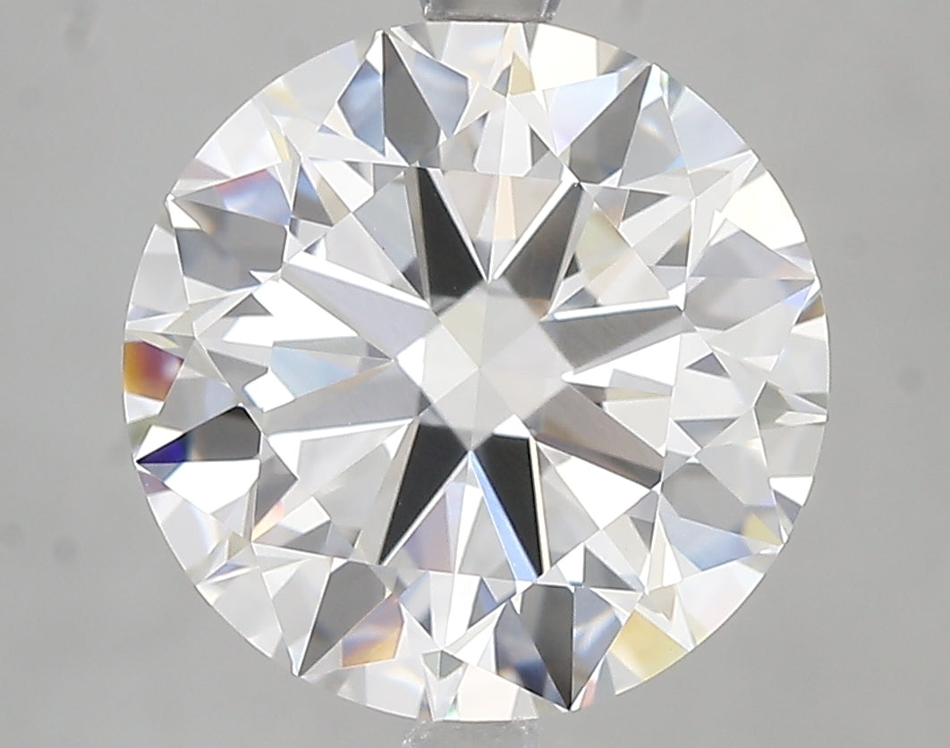 5.5ct Excellent Cut Round Brilliant Lab Diamond, F Color, VVS2, IGI Certified