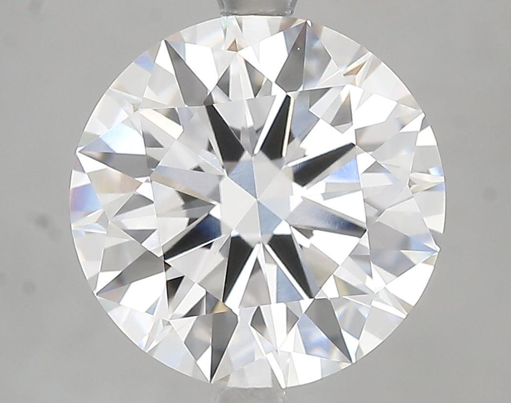 5.01ct Ideal Cut Round Brilliant Lab Diamond, F Color, VVS2, IGI Certified