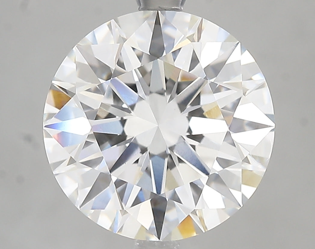 5.07ct Ideal Cut Round Brilliant Lab Diamond, F Color, VVS2, IGI Certified