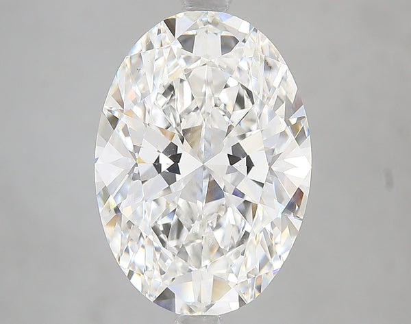 5.51ct Oval Lab Diamond, F Color, VVS2, IGI Certified