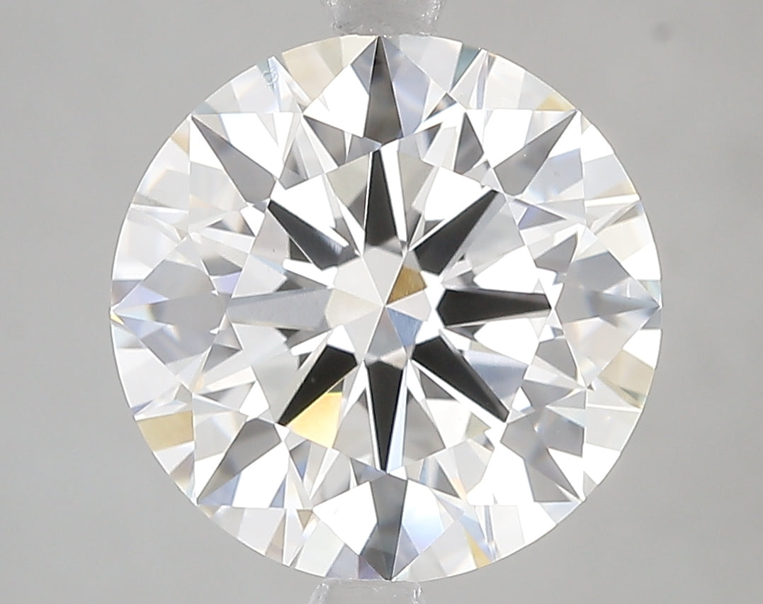 5.05ct Ideal Cut Round Brilliant Lab Diamond, F Color, VVS2, IGI Certified