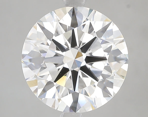 5.05ct Ideal Cut Round Brilliant Lab Diamond, F Color, VVS2, IGI Certified