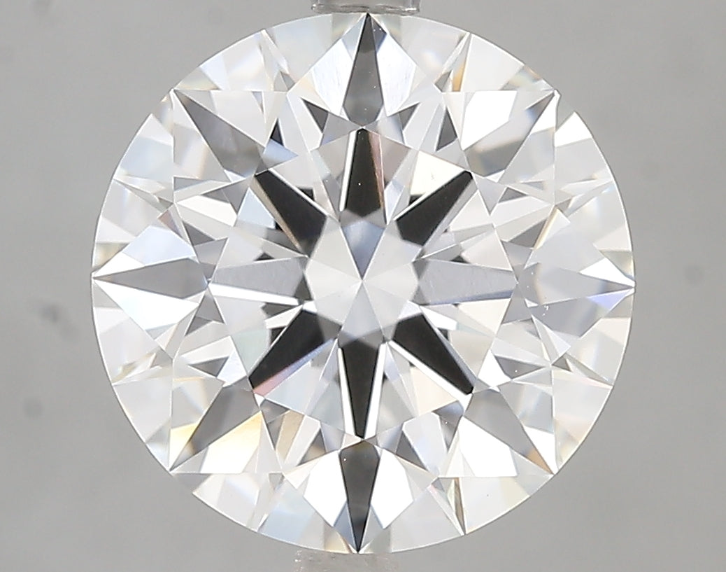 5.1ct Ideal Cut Round Brilliant Lab Diamond, F Color, VVS2, IGI Certified