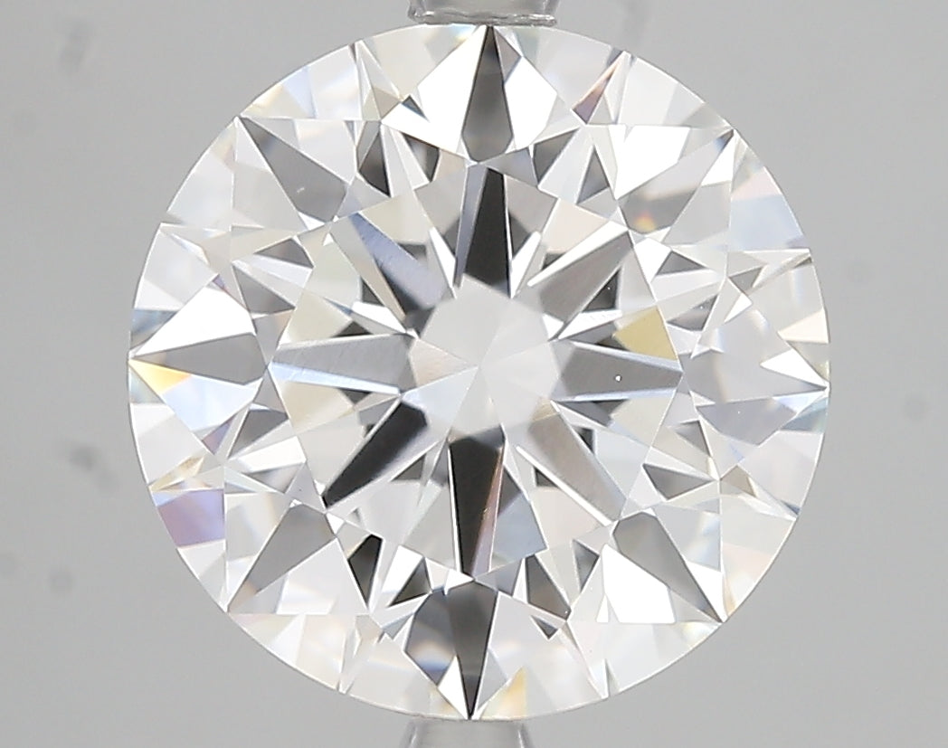 5.09ct Ideal Cut Round Brilliant Lab Diamond, F Color, VVS2, IGI Certified