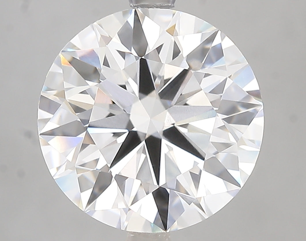 5.5ct Ideal Cut Round Brilliant Lab Diamond, F Color, VVS2, IGI Certified