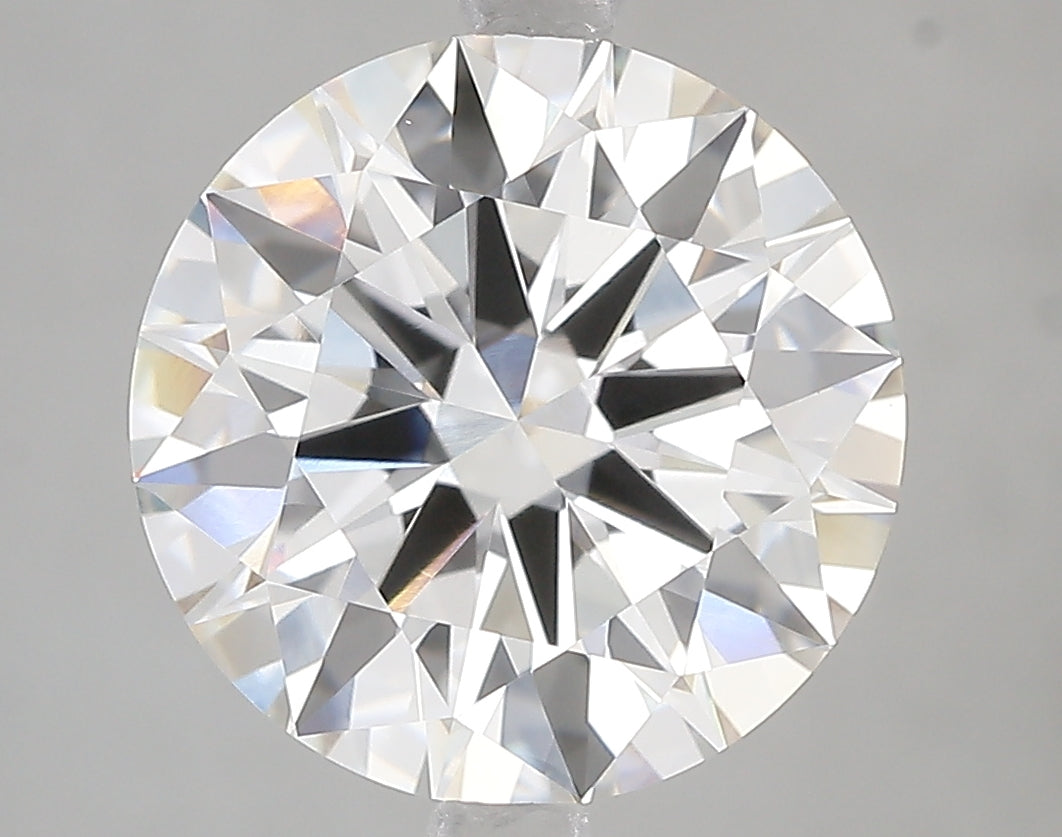 5.07ct Ideal Cut Round Brilliant Lab Diamond, F Color, VVS2, IGI Certified