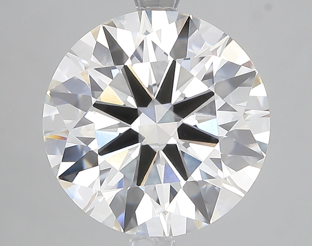 5.07ct Ideal Cut Round Brilliant Lab Diamond, F Color, VVS2, IGI Certified