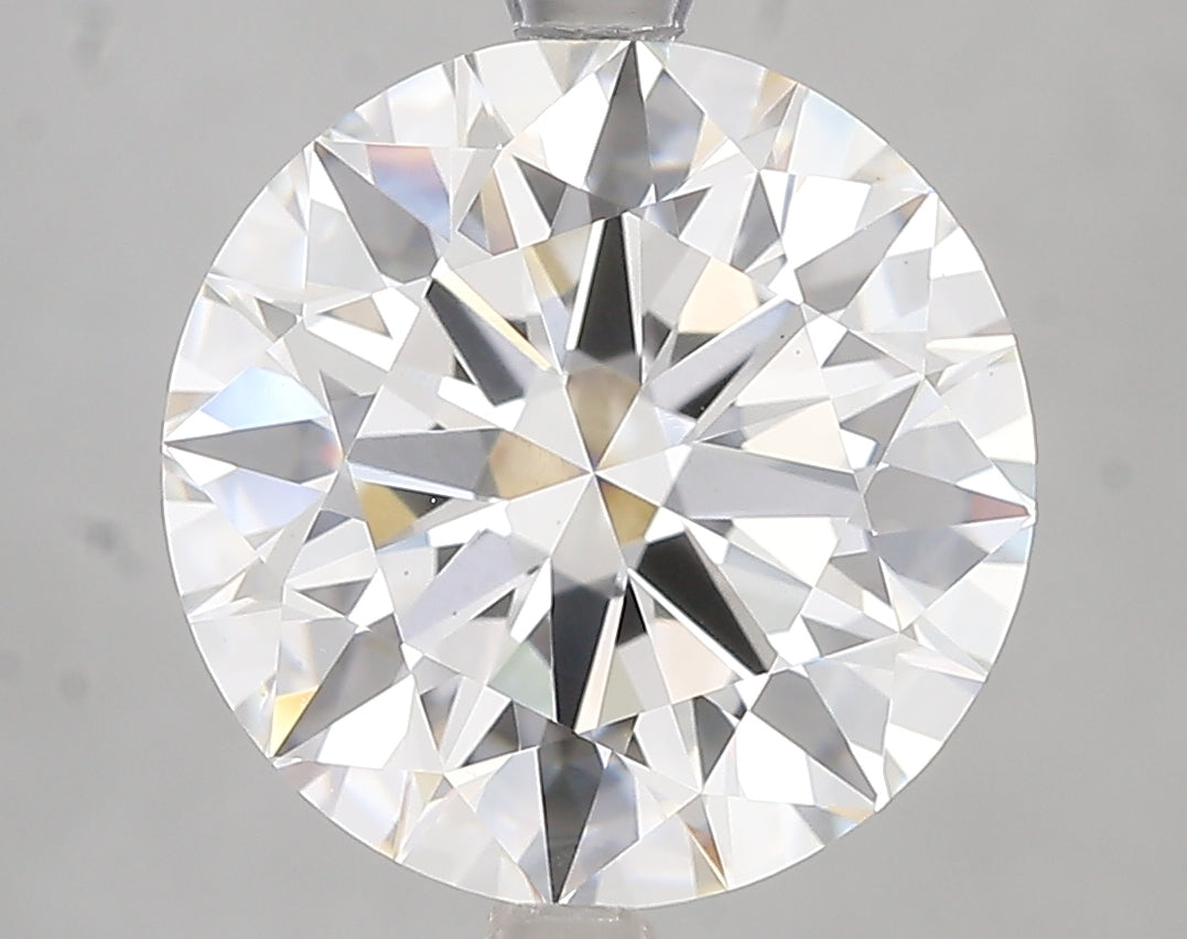 5.53ct Ideal Cut Round Brilliant Lab Diamond, E Color, VS2, IGI Certified