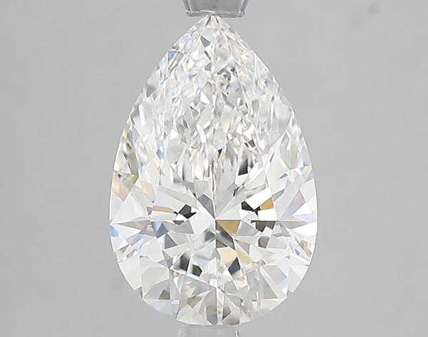 2.07ct Pear Lab Diamond, D Color, VS1, IGI Certified