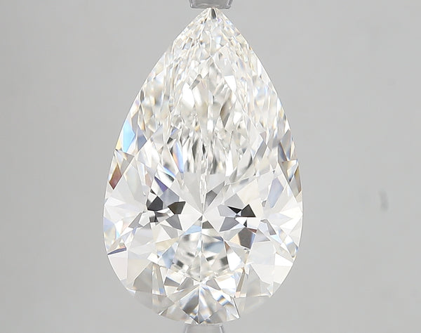 5.07ct Pear Lab Diamond, F Color, VVS2, IGI Certified