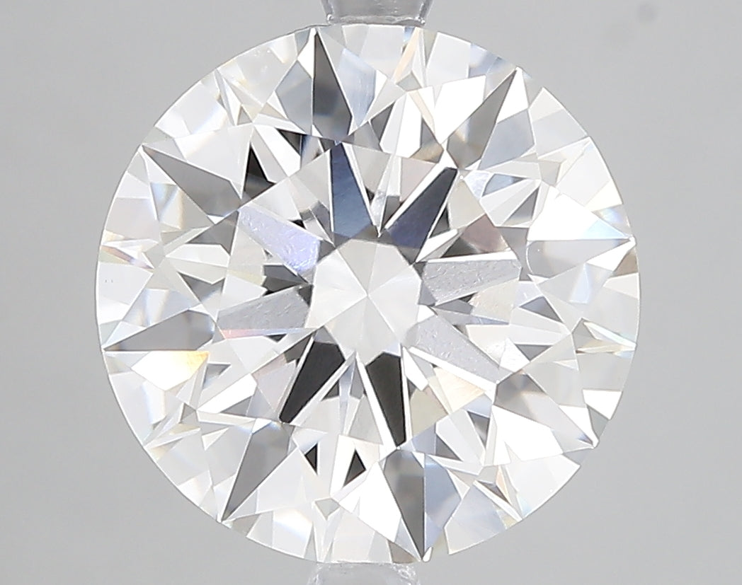 5.07ct Ideal Cut Round Brilliant Lab Diamond, F Color, VVS2, IGI Certified