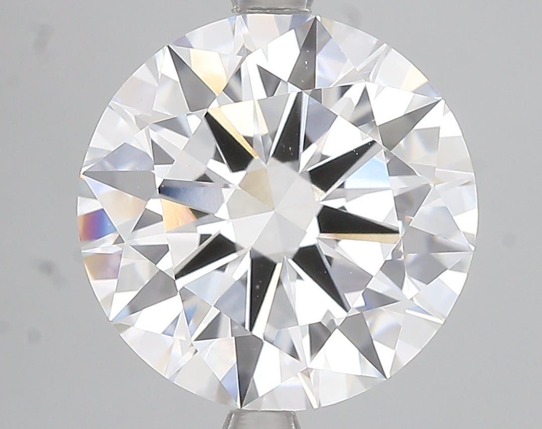 5.4ct Excellent Cut Round Brilliant Lab Diamond, F Color, VVS2, IGI Certified