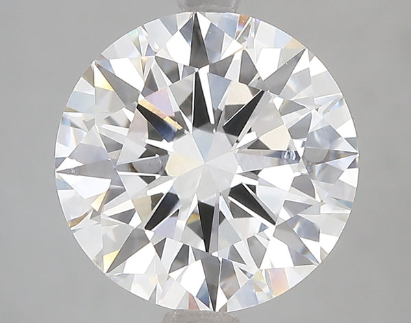 5.01ct Excellent Cut Round Brilliant Lab Diamond, F Color, VVS2, IGI Certified