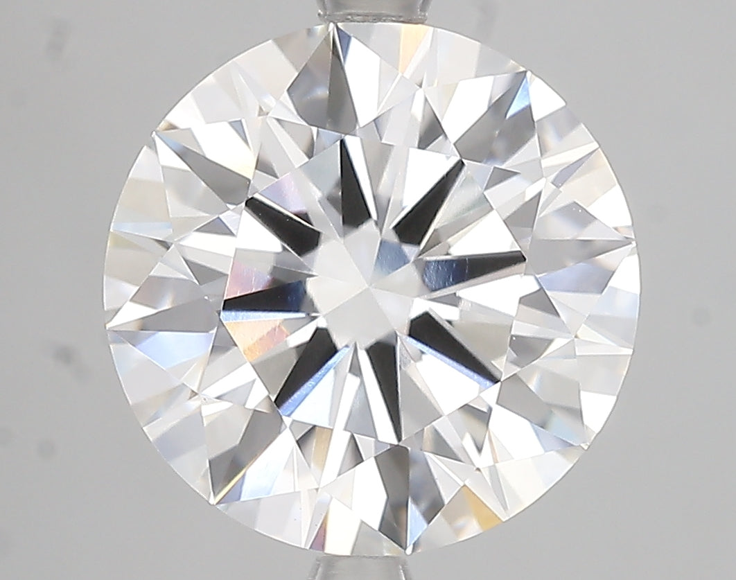 5.06ct Ideal Cut Round Brilliant Lab Diamond, F Color, VVS2, IGI Certified