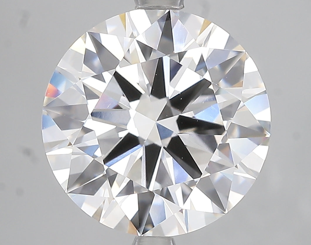 5.09ct Ideal Cut Round Brilliant Lab Diamond, F Color, VVS2, IGI Certified