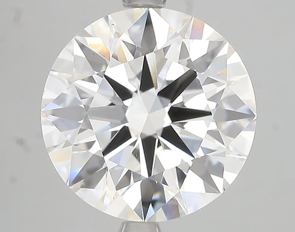 5.09ct Ideal Cut Round Brilliant Lab Diamond, F Color, VVS2, IGI Certified
