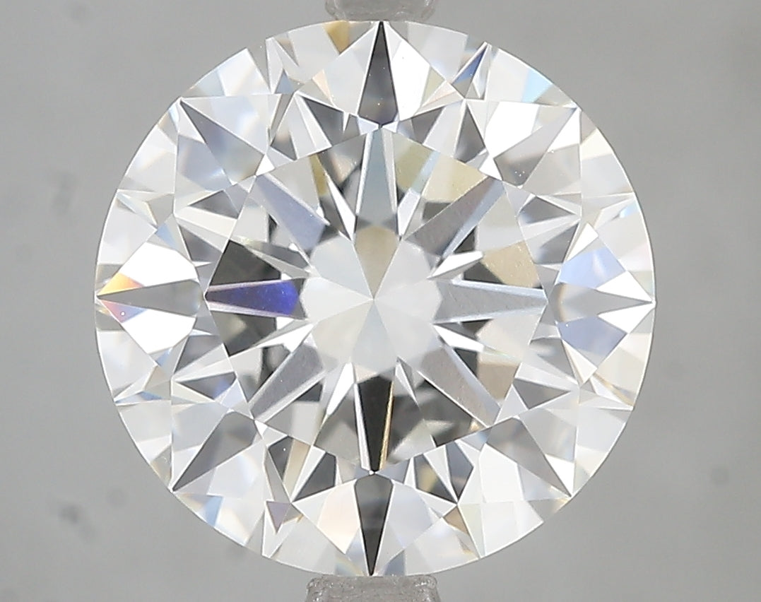 5.5ct Excellent Cut Round Brilliant Lab Diamond, F Color, VVS2, IGI Certified
