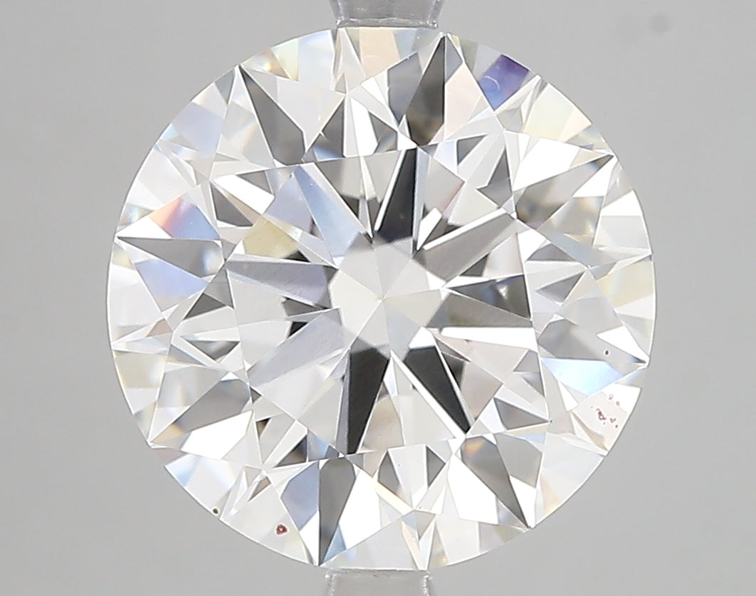 5.08ct Ideal Cut Round Brilliant Lab Diamond, F Color, VVS2, IGI Certified
