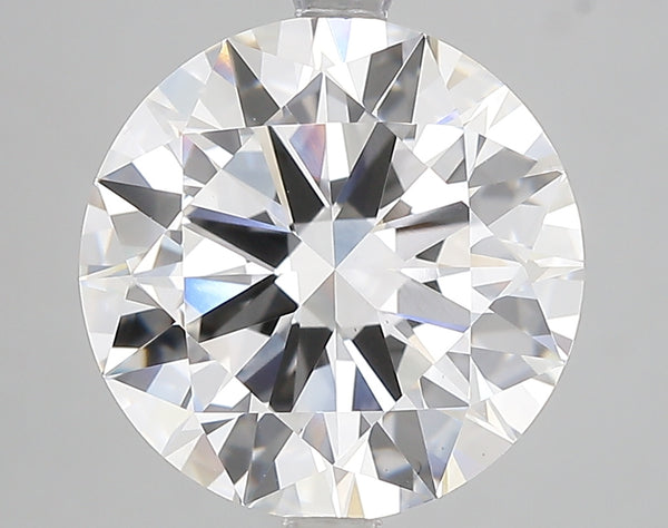 5ct Excellent Cut Round Brilliant Lab Diamond, E Color, VS1, IGI Certified