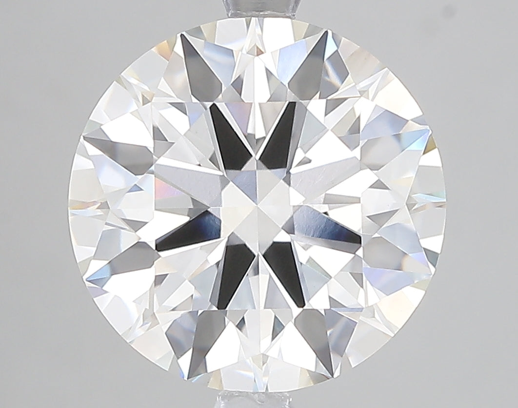 5.1ct Ideal Cut Round Brilliant Lab Diamond, F Color, VVS2, IGI Certified