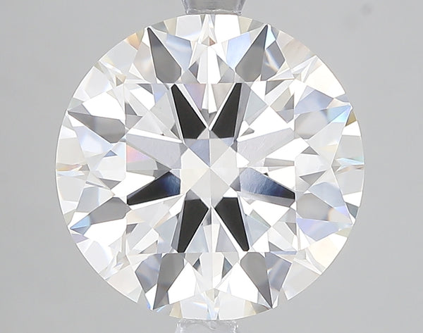5.1ct Ideal Cut Round Brilliant Lab Diamond, F Color, VVS2, IGI Certified