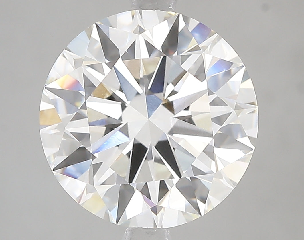 5.05ct Ideal Cut Round Brilliant Lab Diamond, F Color, VVS2, IGI Certified